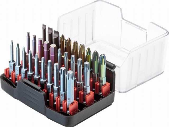 PBスイスツールズ1|4”Hex段付きビットセット 30本組 BOXケース入りE6.790BB PB SWISS TOOLS