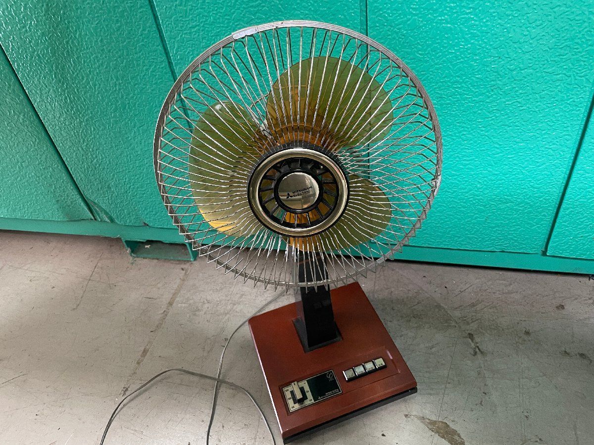 アンティーク/レトロ/三菱電機/R30-DV/扇風機 稼働品 アンティーク/レトロ/三菱電機/R30-VTK/扇風機/当時物 - メルカリ