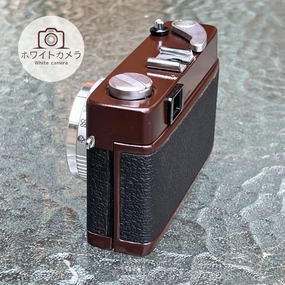 完動品 コニカ KONICA C35 E&L ブラウン塗装 リメイクフィルムカメラ 参考撮影例付き - メルカリ