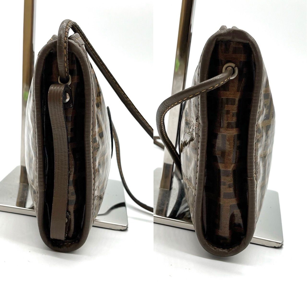 ✨良品✨ FENDI フェンディ ショルダーバッグ ズッキーノ FF柄