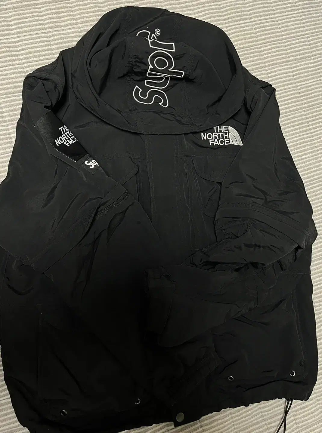 Supreme(シュプリーム) x THE NORTH FACE(ザノースフェイス) トレッキング コンバーチブル ジャケット 黒 ー 22SS サイズ M