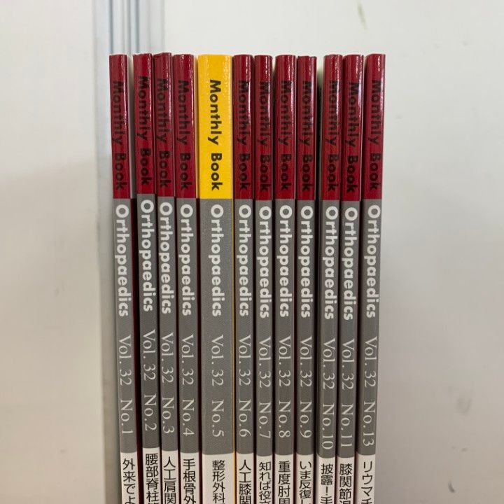 ▲01)【同梱不可】Monthly Book Orthopaedics 2019年 Vol.32 まとめ売り12冊セット/オルソペディクス/全日本病院出版会/整形外科/雑誌/A Orthopaedics（オルソペディクス） Vol.32 No.3 (発売日2019年03