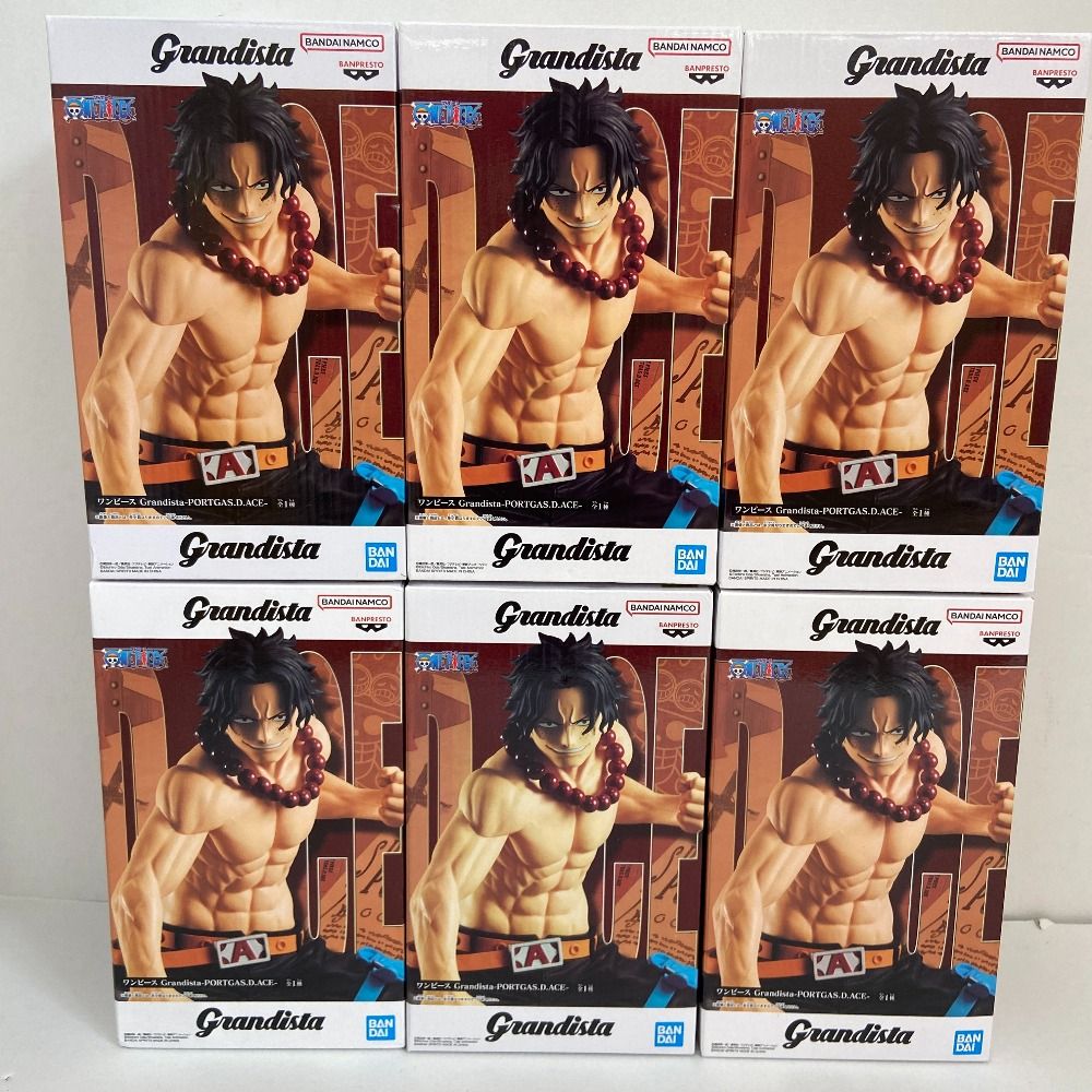 ワンピース グランディスタ 6点セット 新品未開封 03w19093 ワンピース プライズフィギュア Grandista PORTGAS.D