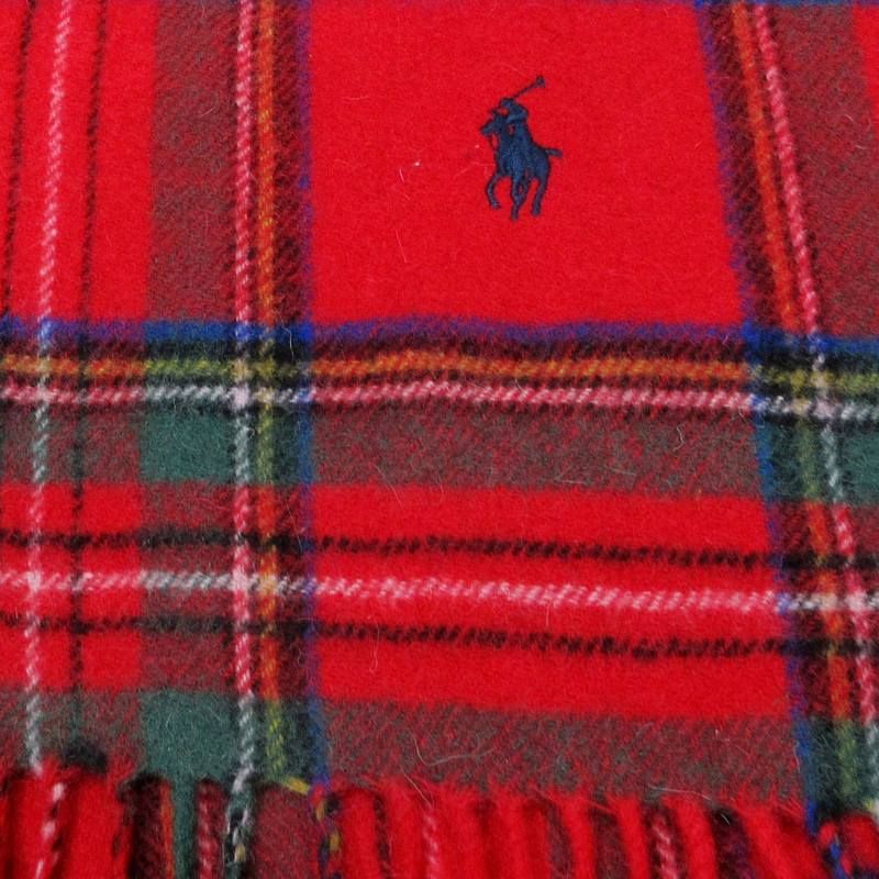 新品ラルフローレン ひざ掛け RALPH LAUREN ロイヤルスチュワート ラルフローレン RALPH LAUREN HOME ロイヤルスチュワート