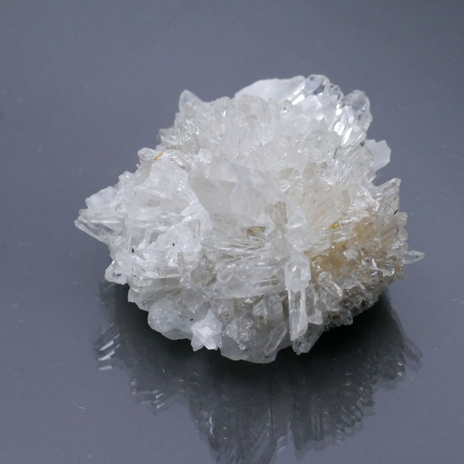 四川省産 菊花水晶 クラスター 1点物 約47g（レインボー部分あり