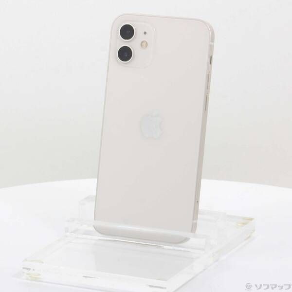 中古品〕 iPhone12 128GB ホワイト MGHV3J／A SIMフリー【251
