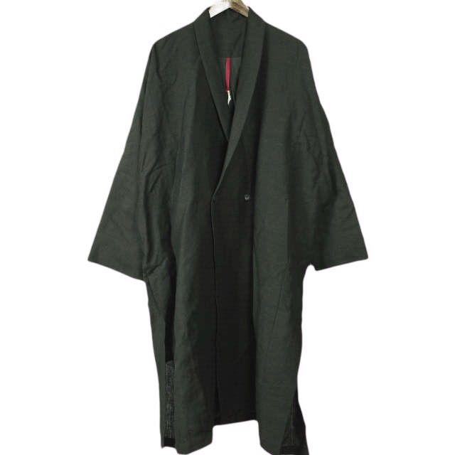 新品 YANTOR ヤントル 20SS 日本製 Linenwool Slit Coat リネンウール