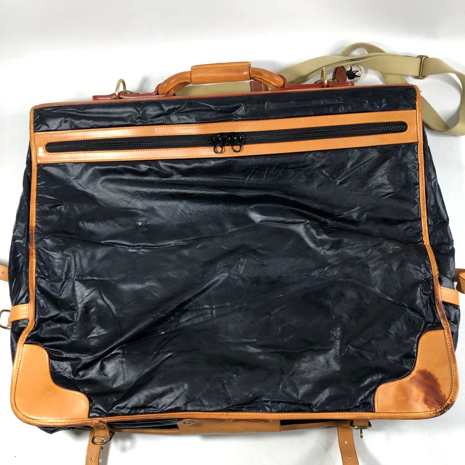 A0919-13-8 HUNTING WORLD ハンティングワールド バッグ ビジネス 旅行用バッグ カバン ブラック H57 W60 D10