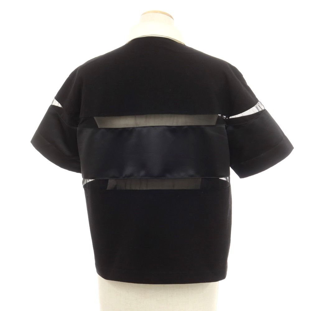 中古】サカイ Sacai 2024年春夏 コットン ポリエステル コントラスト