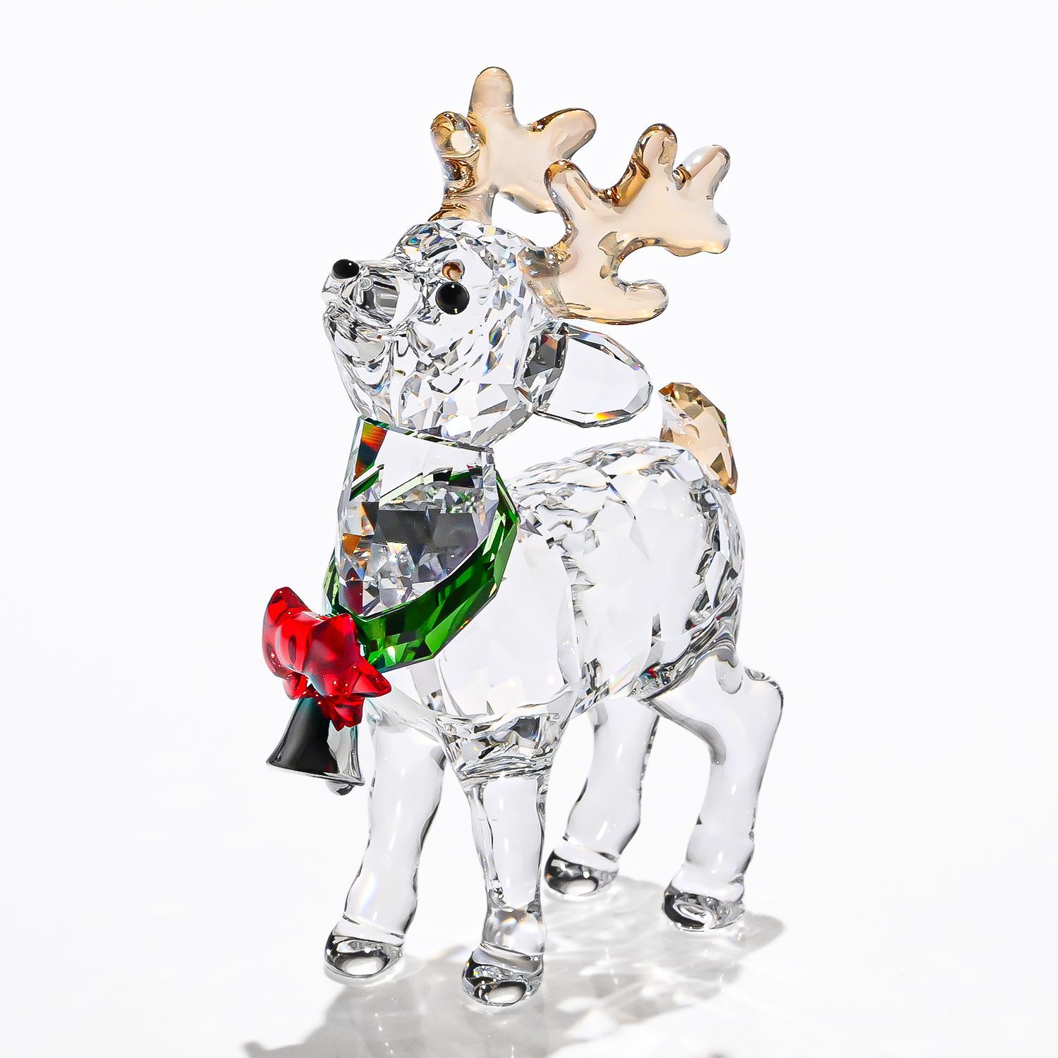 スワロフスキー　「サンタのトナカイ」　5532575　置物 スワロフスキー クリスタルフィギュア サンタのトナカイ クリスマス
