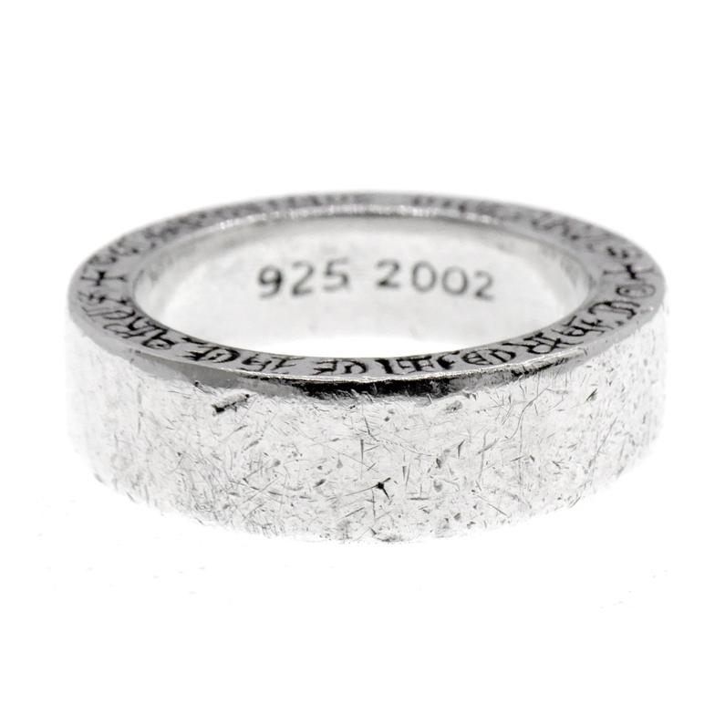 クロムハーツ CHROME HEARTS 6mm SPACER PLN 6mm スペーサー プレーン シルバー リング 44390