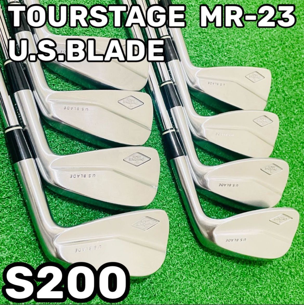 9053 TOURSTAGE MR-23 U.S.BLADE ツアーステージ アイアン8本セット メンズ 右利き DG S200 3.4.5.6.7.8.9.P 送料無料 匿名配送