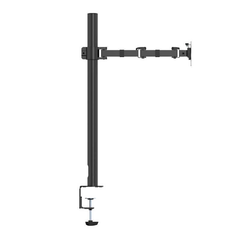 【 新品 未開封 】 グリーンハウス モニターアーム [1画面 /17～32インチ] クランプ式 ブラック GH-AMEL1-BK 未使用 送料無料