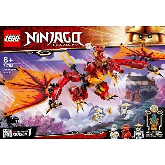 人気】レゴ LEGO 71753 ニンジャゴー ファイヤー・ドラゴンの攻撃
