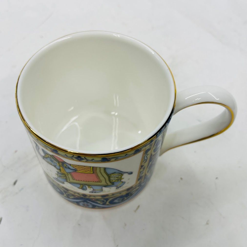 ウェッジウッド ブルーエレファント マグカップ wedg-47 送料無料