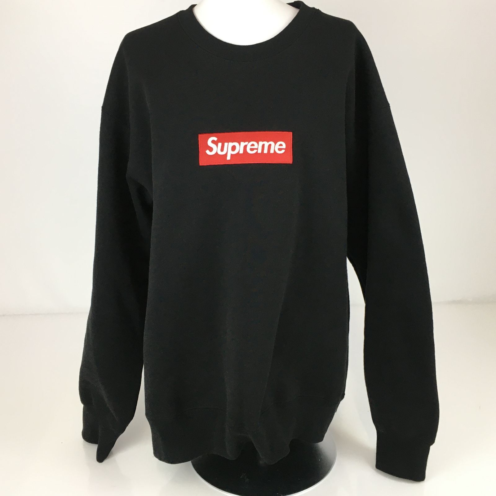 Supreme シュプリーム Box Logo Crewneck ボックスロゴクルーネック 22AW ブラック |ｍ 250616 02275hi 128