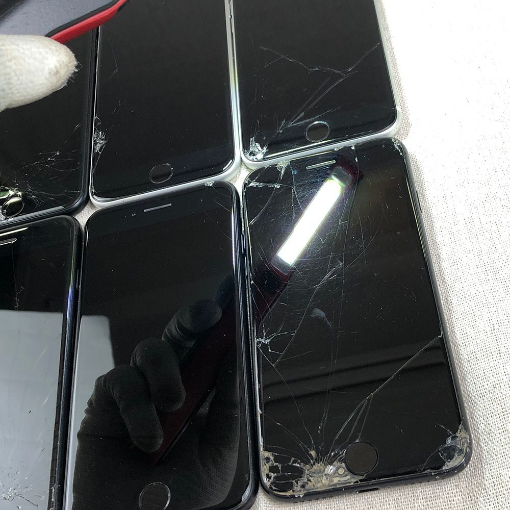 ◇ジャンク品◇【6点セット・SIMロック解除済】Apple iPhone SE