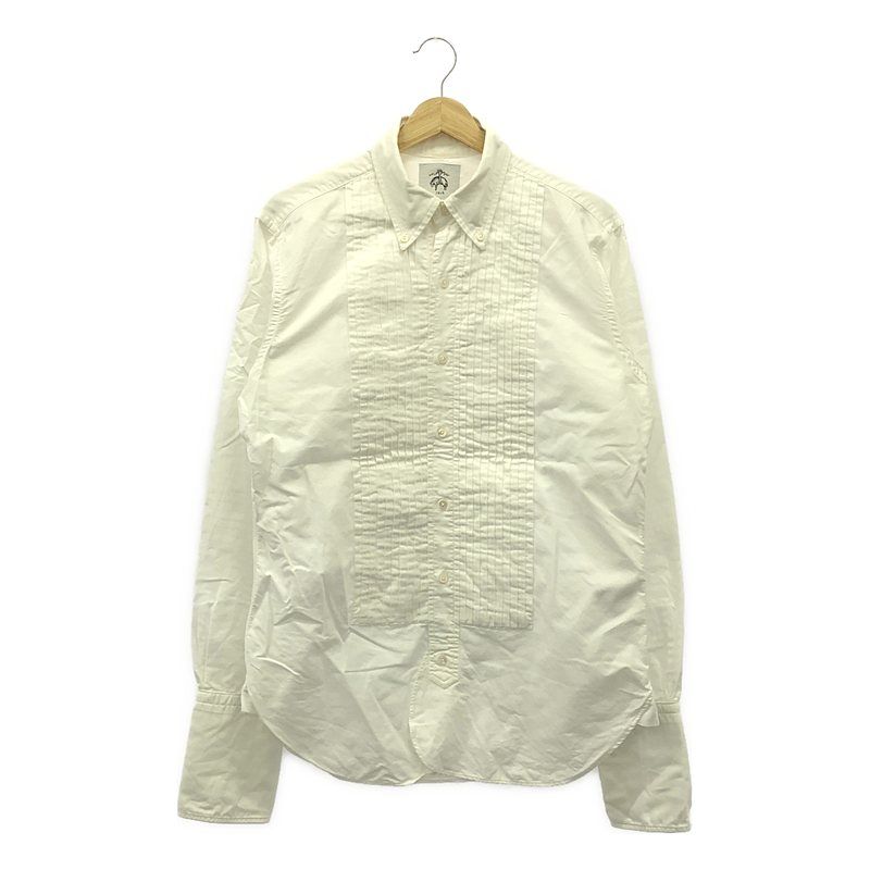 BROOKS BROTHERS / ブルックスブラザーズ | ピンタック ボタンダウン ドレス シャツ | ホワイト | メンズ