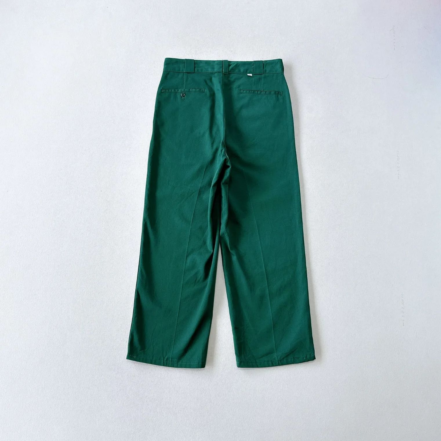 70s USA製 チビタグ ディッキーズ ワークパンツ アルミタロンジップ