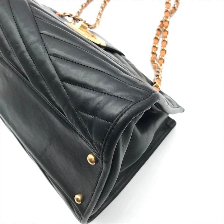 CHANEL シャネル ガブリエル アコーディオン チェーン ショルダー  
