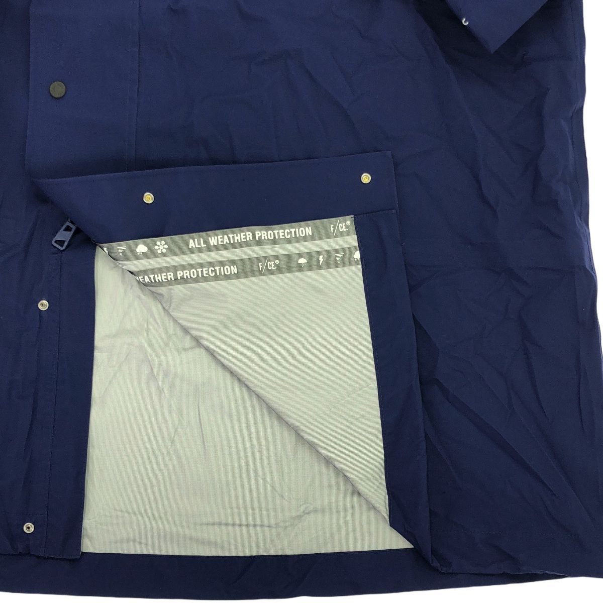 F/CE. エフシーイー 24AW PERTEX WATERPROOF UTILITY COAT ユーティリティ コート FPA08242U0004 ブルー L F/CE. エフシーイー 24AW PERTEX WATERPROOF UTILITY COAT