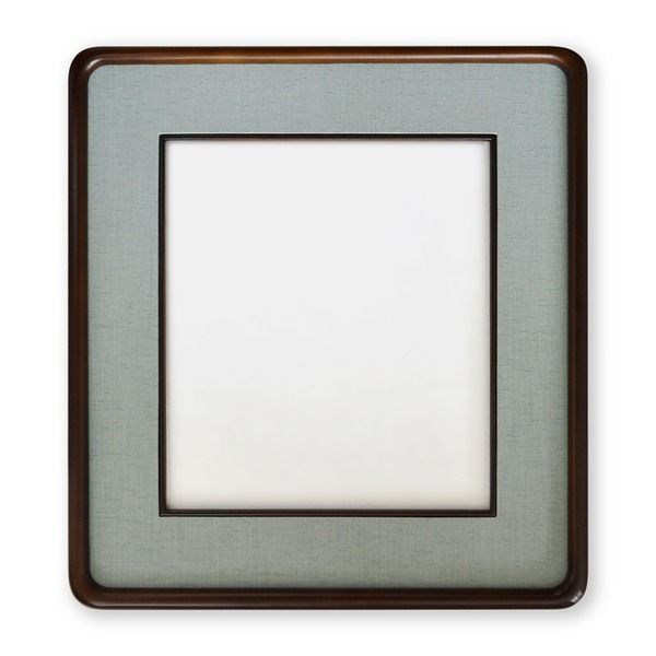 角が丸い色紙額 布マット木製色紙額 隅丸布マット色紙 273 242 mm 青磁