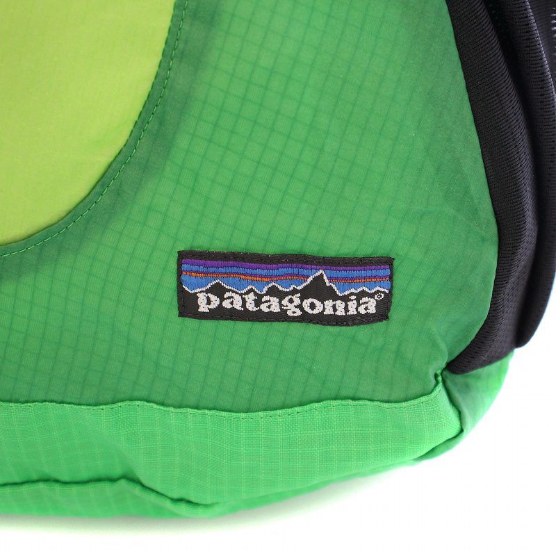 パタゴニア ナイロン製スリングバッグ 緑色 パタゴニア Patagonia Lightweight Travel Sling Bag ライト