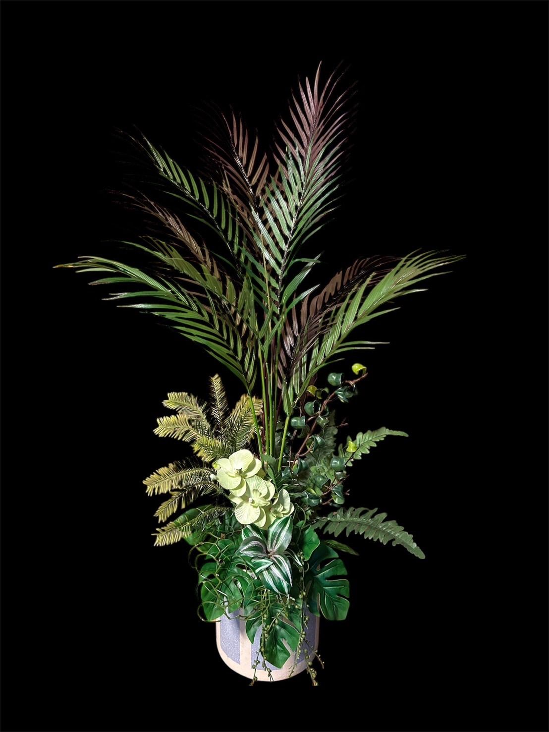 光触媒 人工観葉植物 ウォールグリーン フェイクグリーン アレカパーム