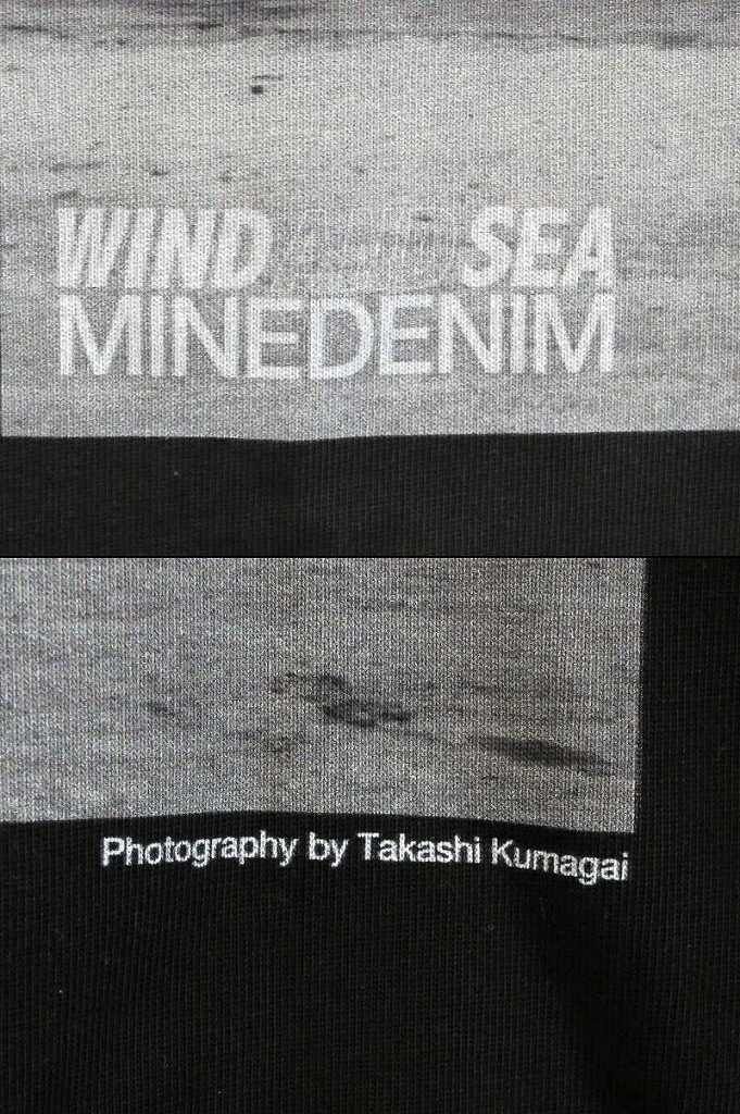 専用!! 219867】WIND AND SEA ウィンダンシー ×MINEDENIM Tシャツ