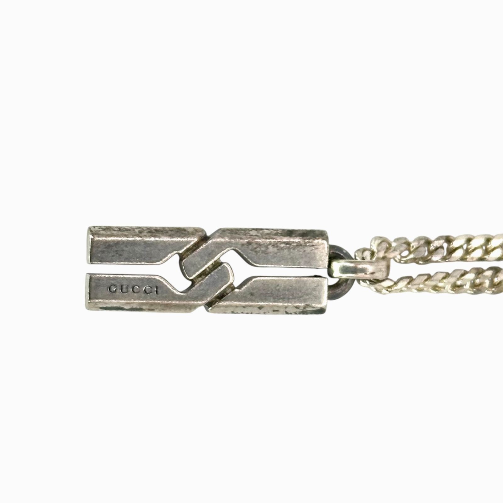 GUCCI】グッチ ノット インフィニティ ネックレス シルバー925