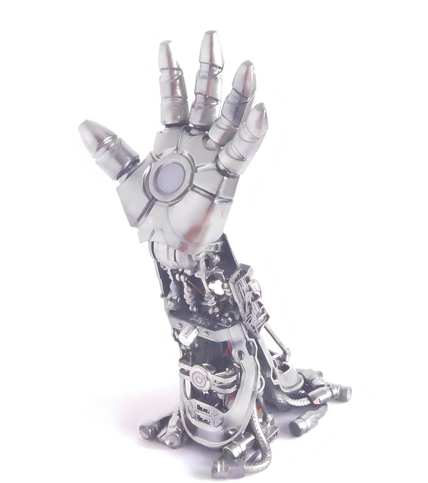 アイアンマン ハンド メカニカルモデル LED発光機能 リアル構造 210mm×175mm×390mm