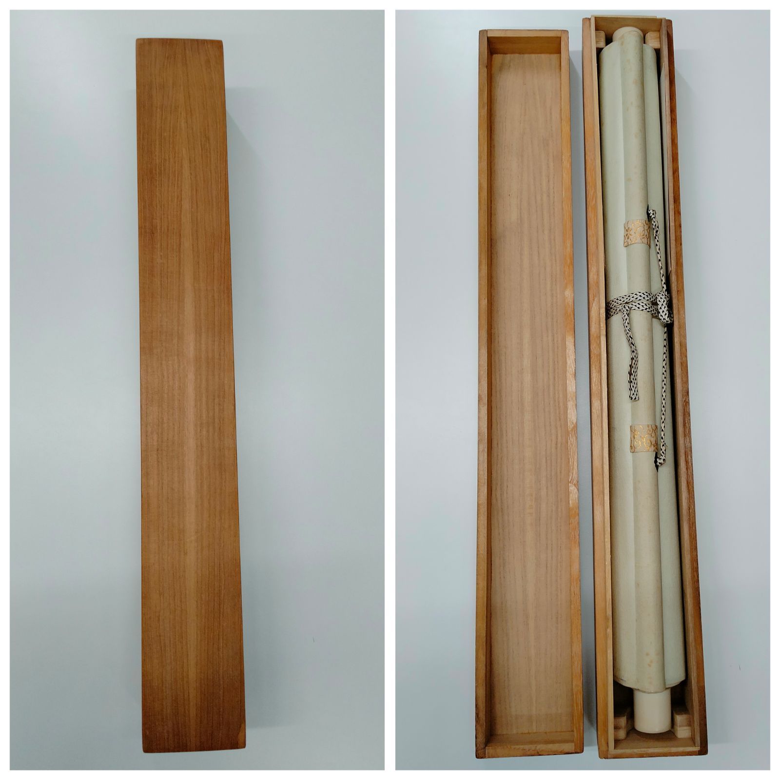 昭和40年作品】湯原 柳浦 作品 日本画会出品 掛軸 骨董品 （SNA