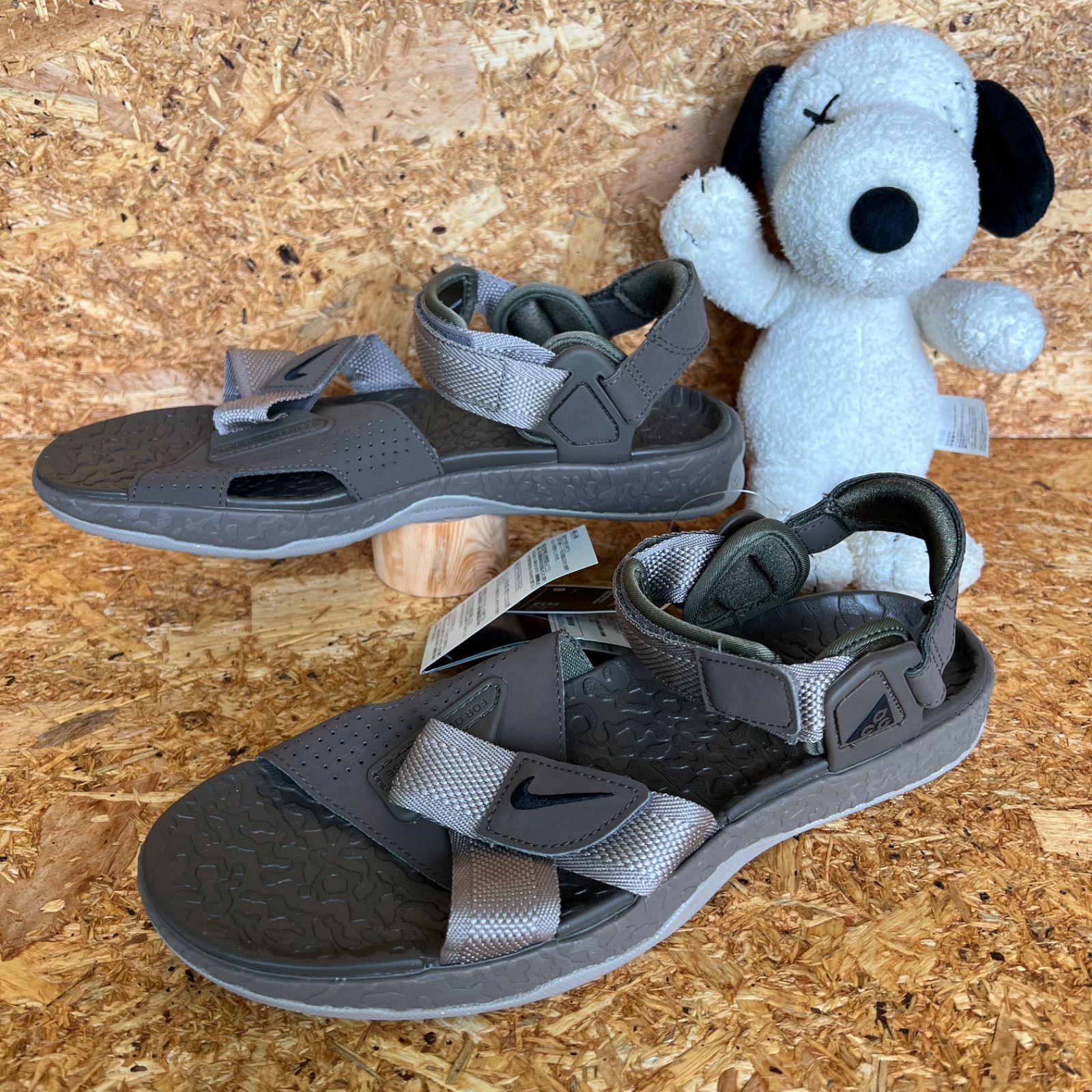 27.0cm NIKE ACG AIR DESCHUTZ MOON FOSSIL|BLACK 21FA-S ナイキ ACG エア DESCHUTZ