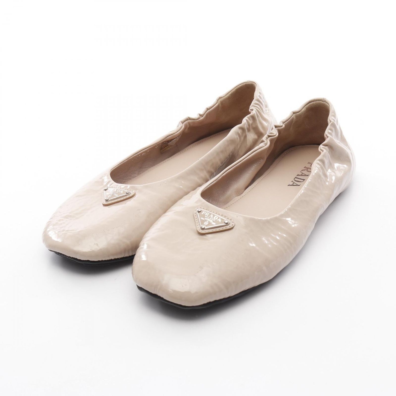 プラダ 1F816M パテントレザー パンプス プラダ PRADA パンプス 1F816M パテントレザー バレリーナ