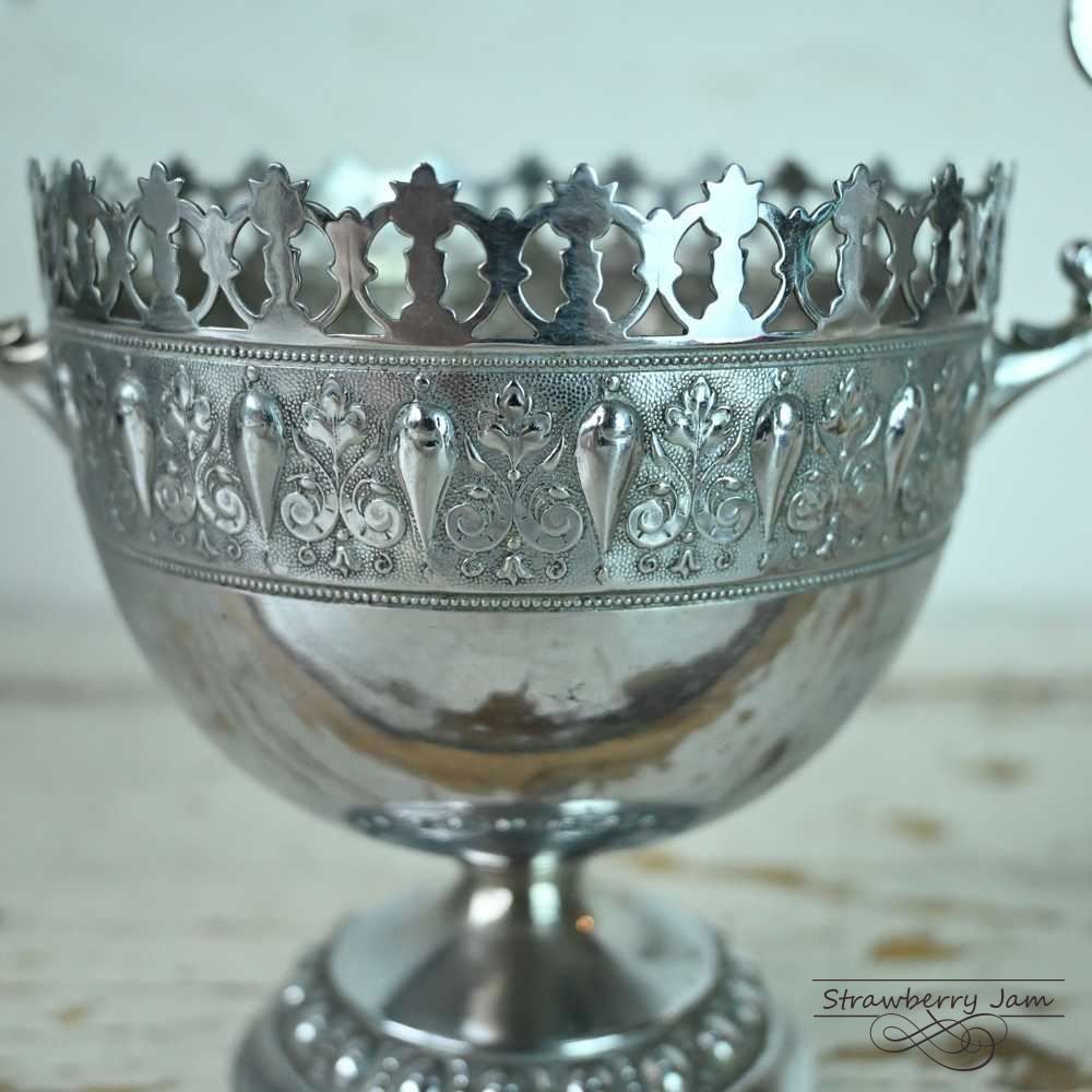 L3705-547 英国アンティーク シルバープレート シルバー シュガー