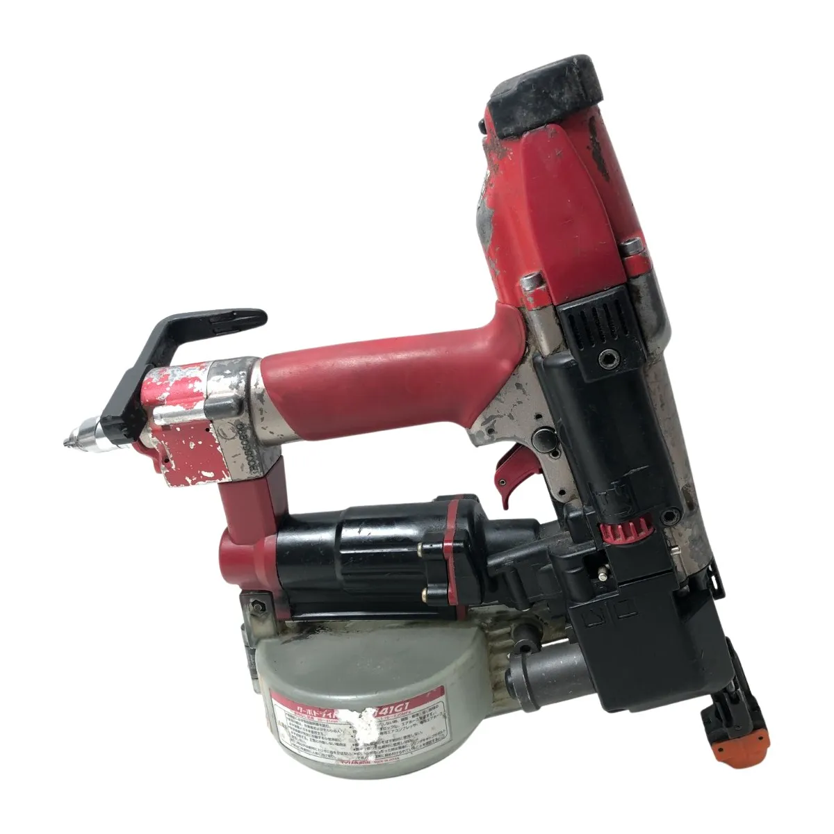 電動工具・エア工具 €€MAX マックス エア釘打ち HV-R41G1 レッド