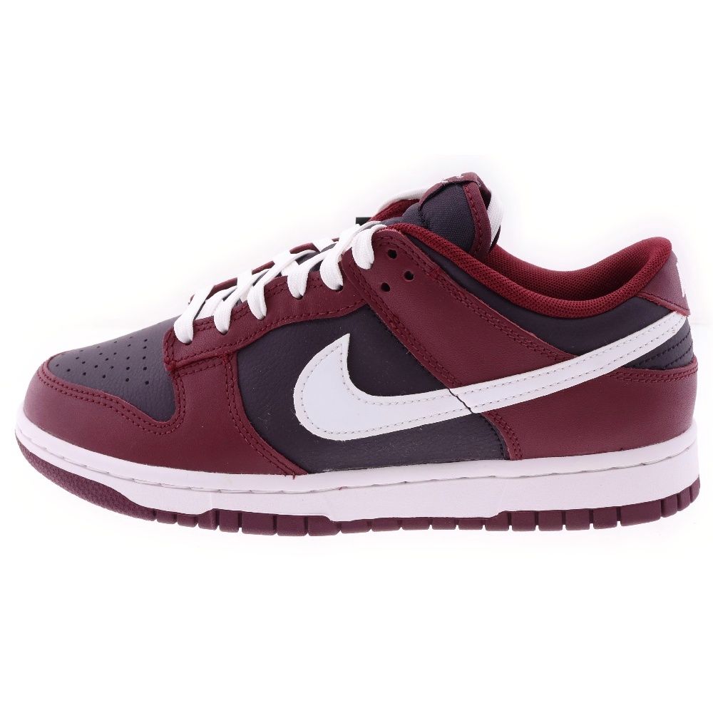 NIKE (ナイキ) DUNK LOW DARK BEETROOT DJ6188-600 ダンク ダーク ビートルート ローカットスニーカー ホワイト/ボルドー US8/26cm