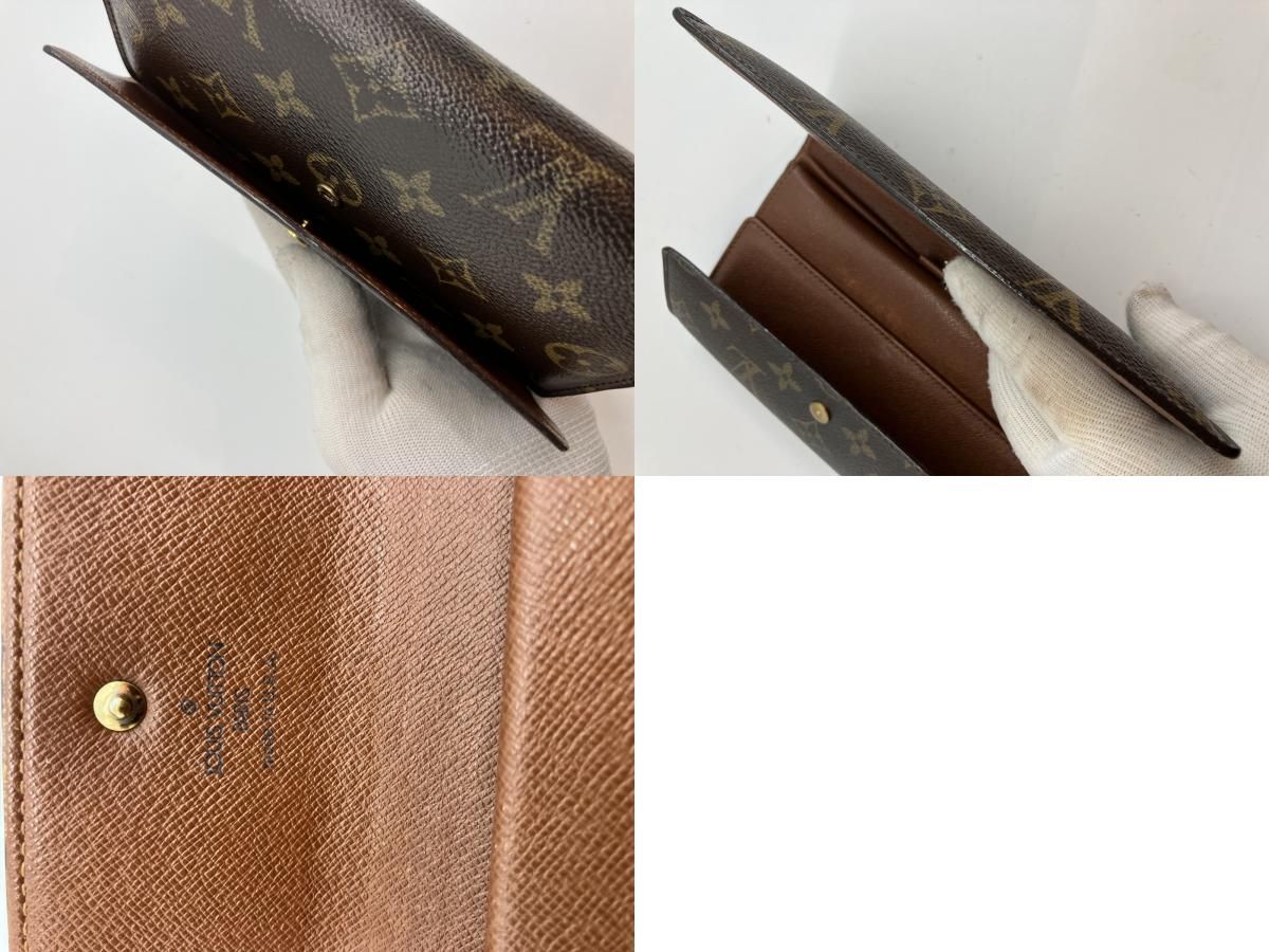 ルイヴィトン 3つ折り長財布 モノグラム ポルト・トレゾール・インターナショナル M61215 SD1013 箱付 送料無料 楽天市場】【財布】LOUIS VUITTON ルイ ヴィトン モノグラム ポルト