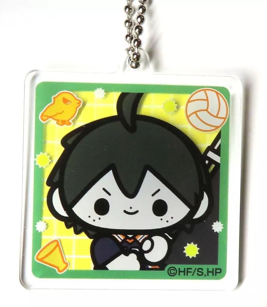 中古】キーホルダー 山口忠 「ハイキュー!! ミニキャラアクリル