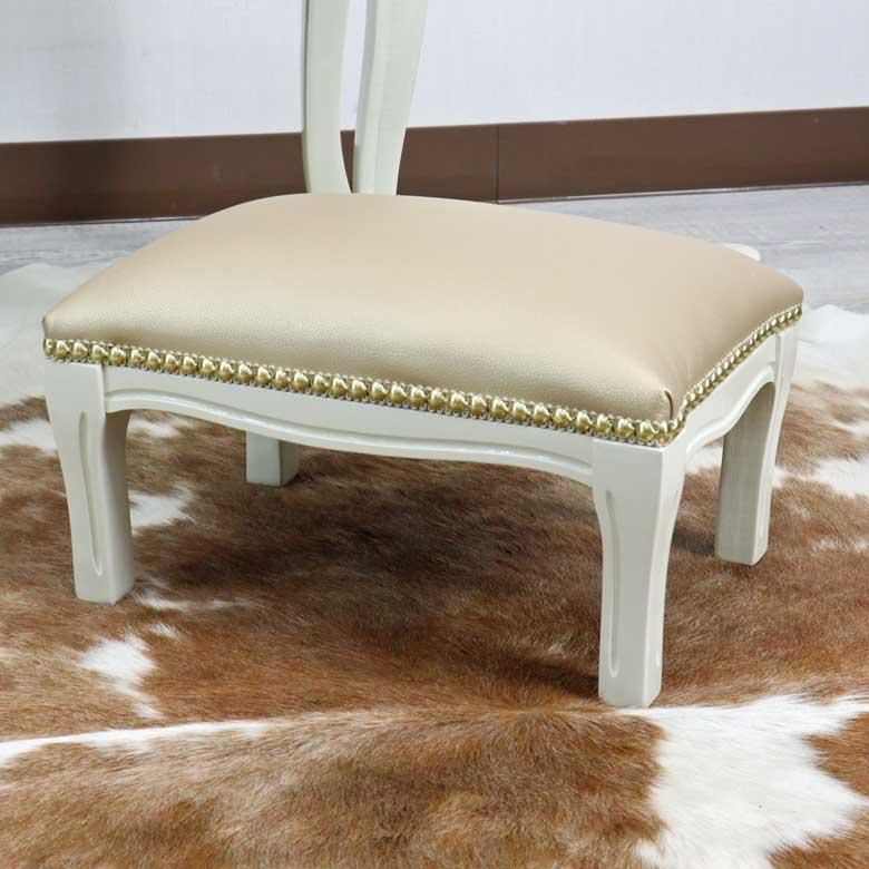 イタリア フットスツール 猫脚 合皮 レザー 補助椅子 玄関用 完成品 イタリア フットスツール 猫脚 合皮 レザー 補助椅子 玄関用 完成品