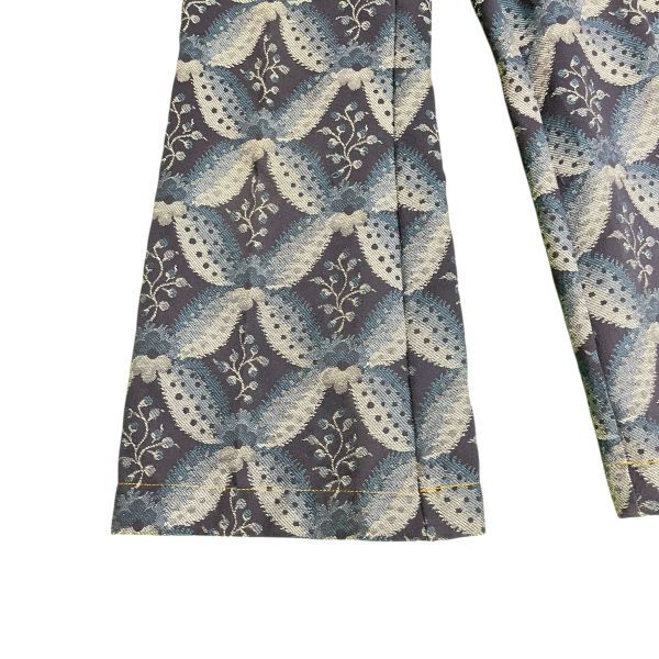 エトロ ETRO パンツ フ インディゴ ブルー 水色 コットン 40 M レディース S5W164 DECORATOM_COM_BR