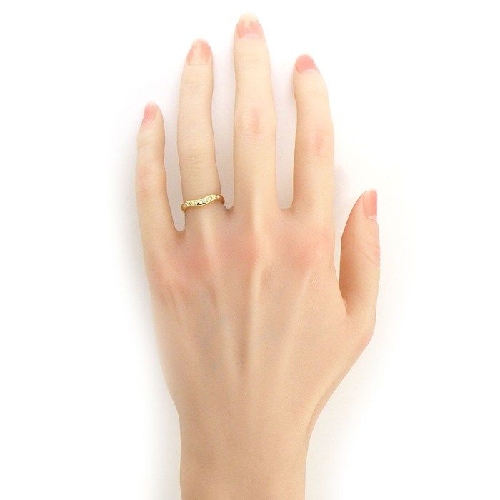 ティファニー リング カーブドバンド 15号 K18PG Tiffany & Co