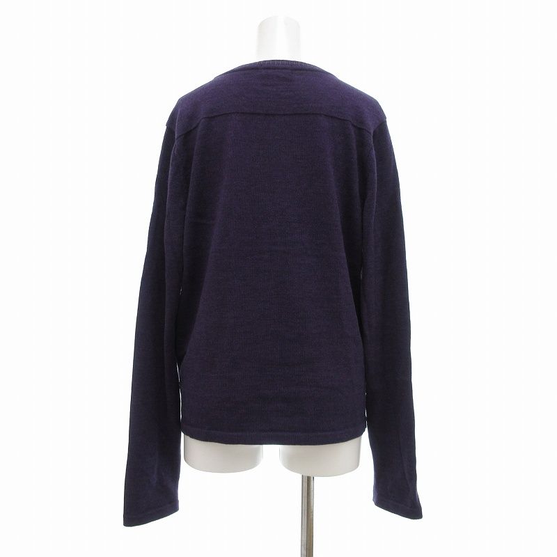 ランバン LANVIN Collection カーディガン ウール ニット M