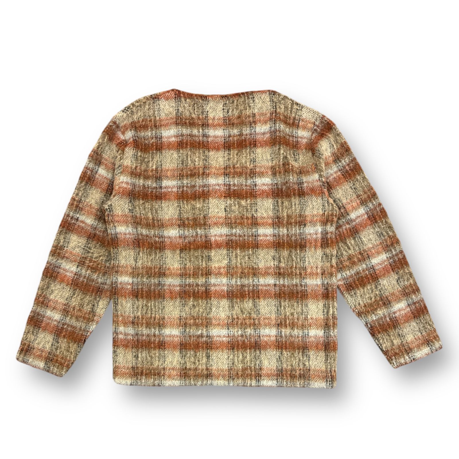 Our Legacy チェック カーディガン 46 OUR LEGACY チェック カーディガン | ブラウン | FARFETCH JP