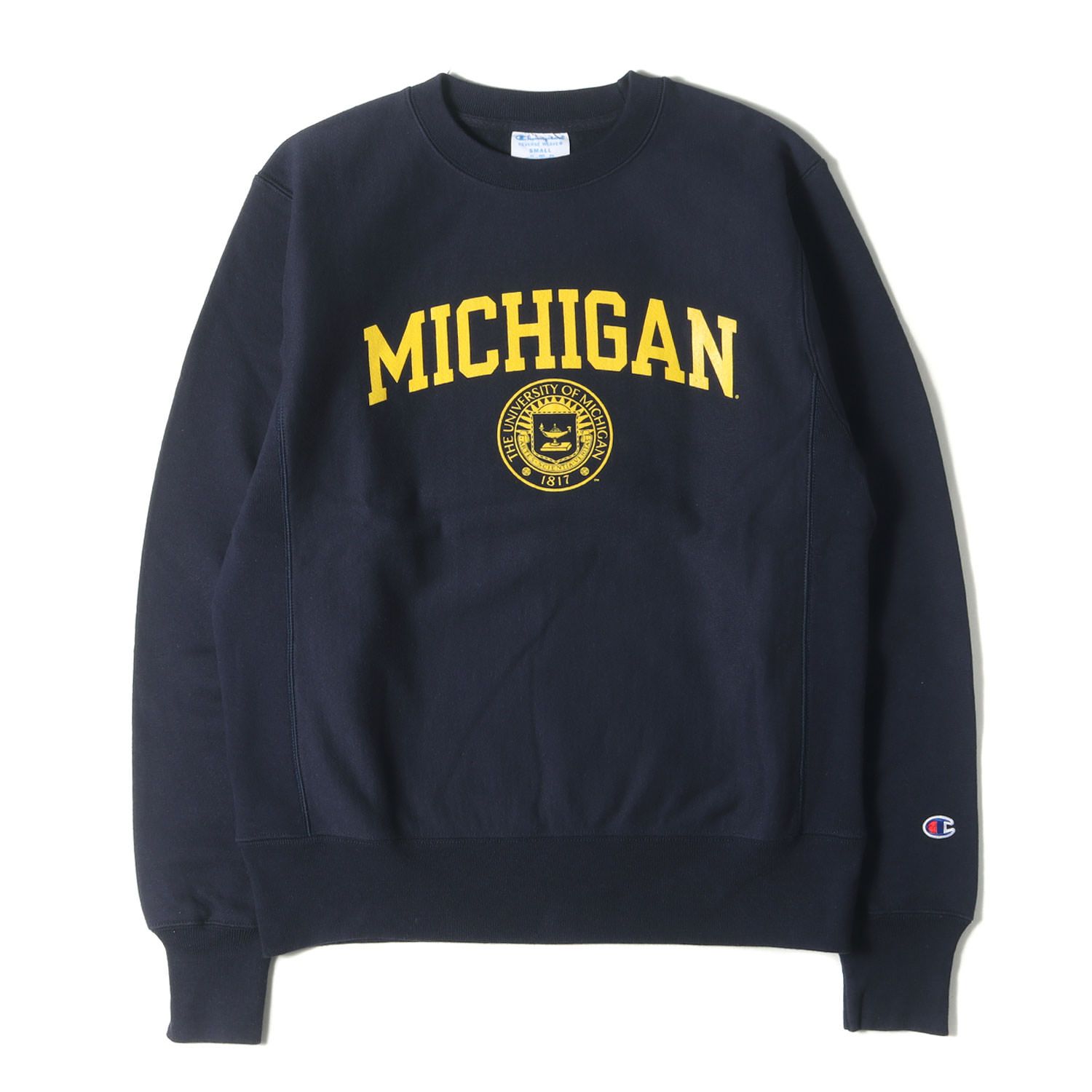 美品】Champion チャンピオン スウェット ネイビー 紺 サイズ:S | US 