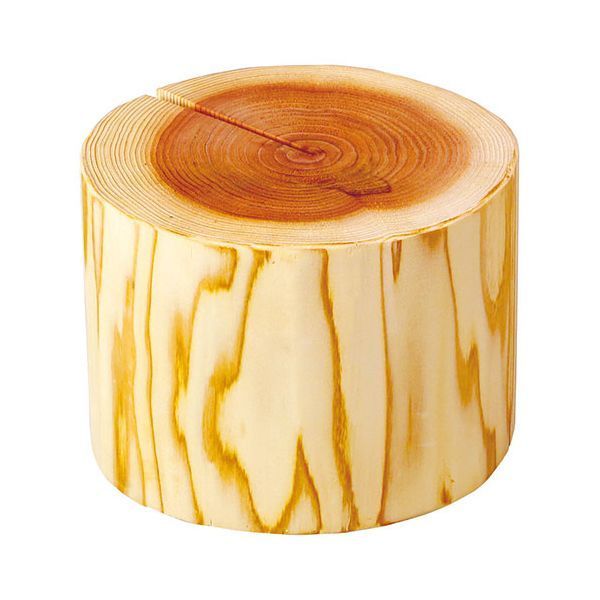 ヤマコー 用美 業務用 新 杉 磨き丸太ディスプレイ台 小径 L yamaco45522