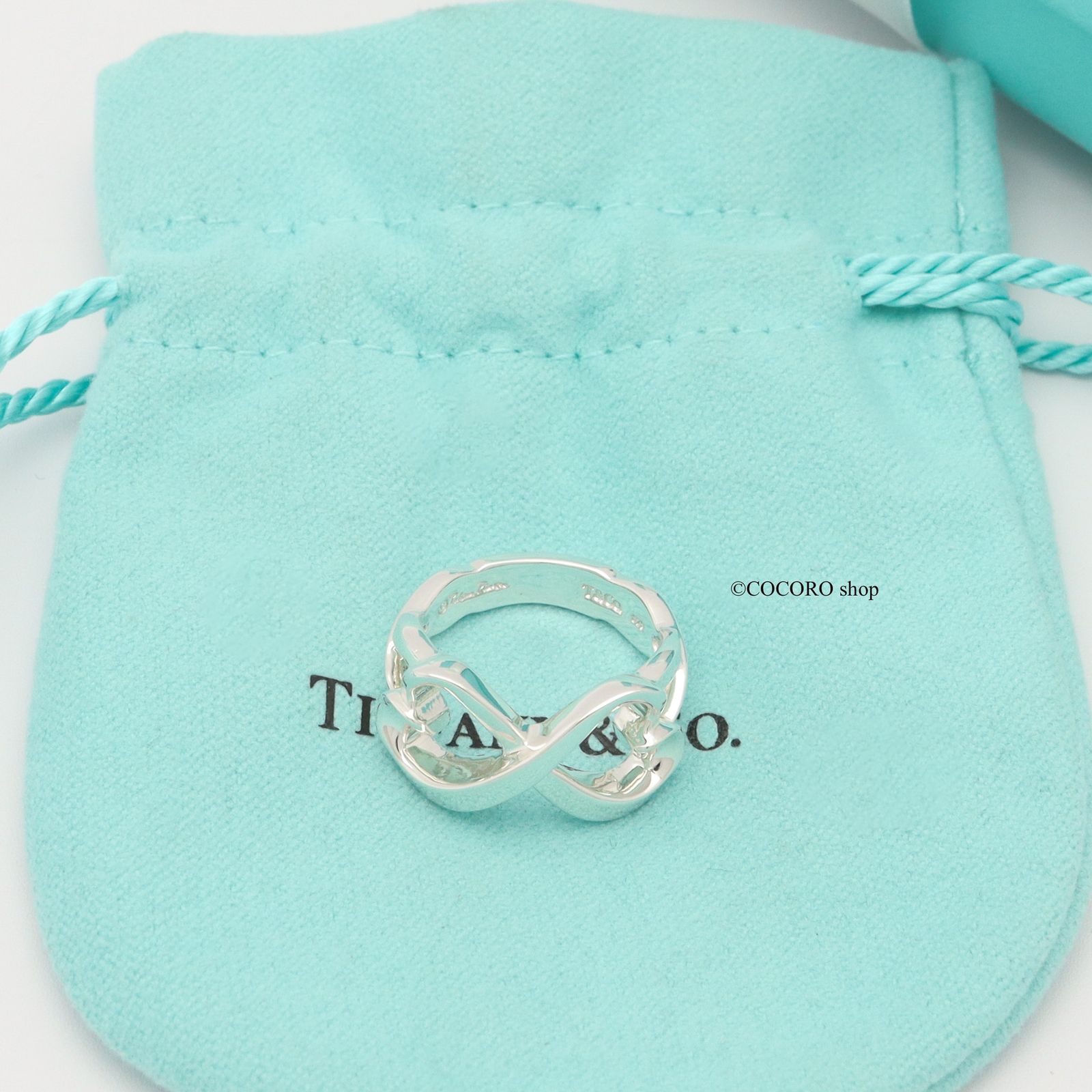 【美品】ティファニー TIFFANY＆Co. ダブル ラビング ハート パロマピカソ リング AG925