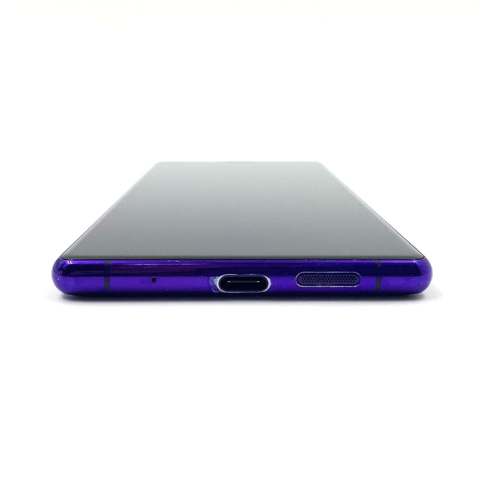 Sony Xperia 1 64GB パープル docomo SO-03L 白ロム 動作確認済【全額