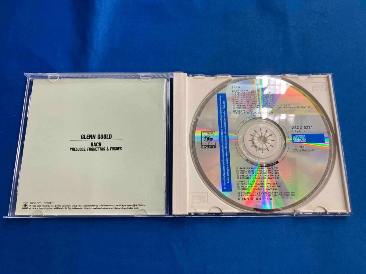 グレン・グールド(p) CD J.S.バッハ:6つの小プレリュード/他