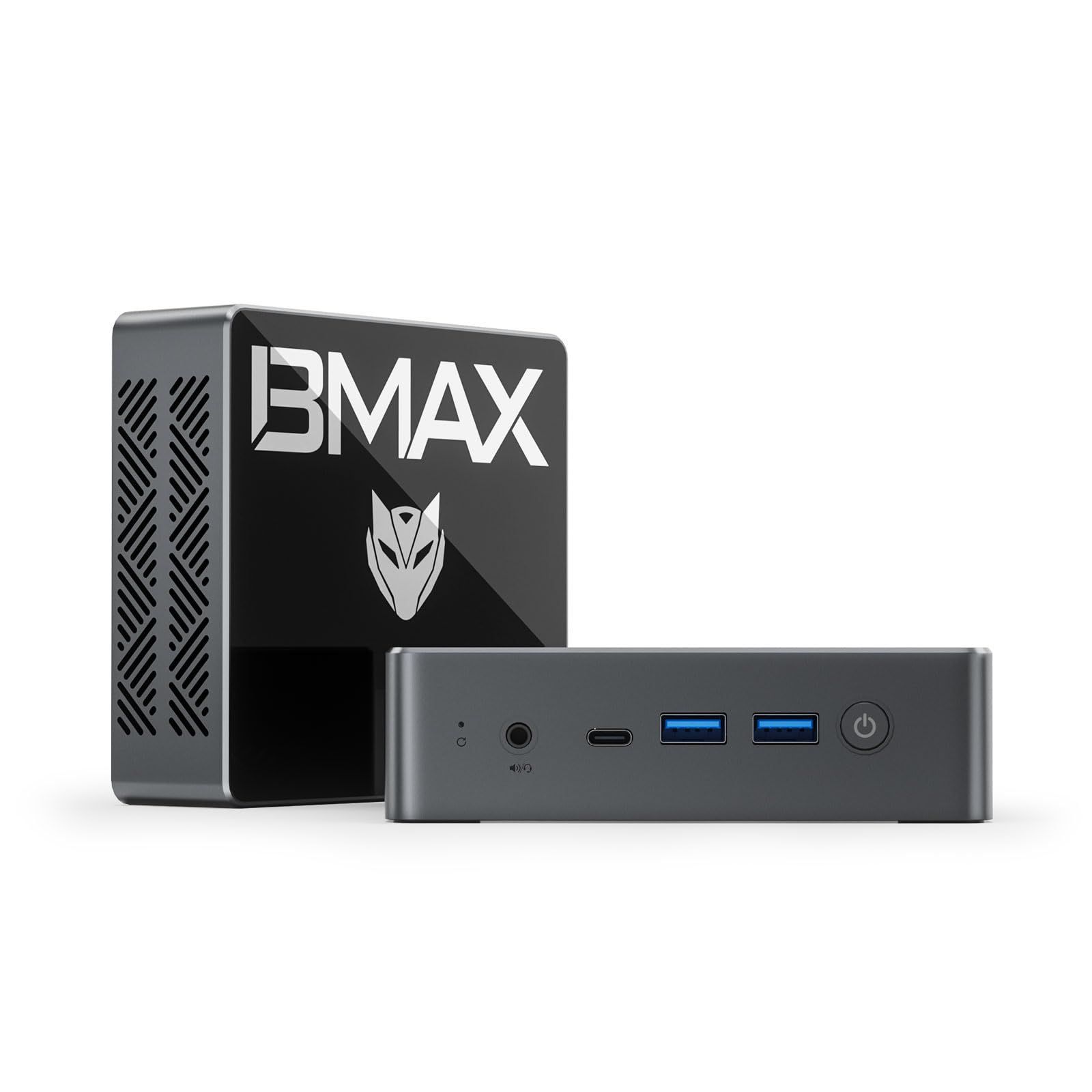 BMAX ミニPC N100 16GB DDR4 512GB SATA SSD Win 11 Pro Linux(Ubuntu）対応最大3.4GHz 4C/4T 4K 60Hz 3画面同時出力 Type-C (full features) HDMI 2.0*2